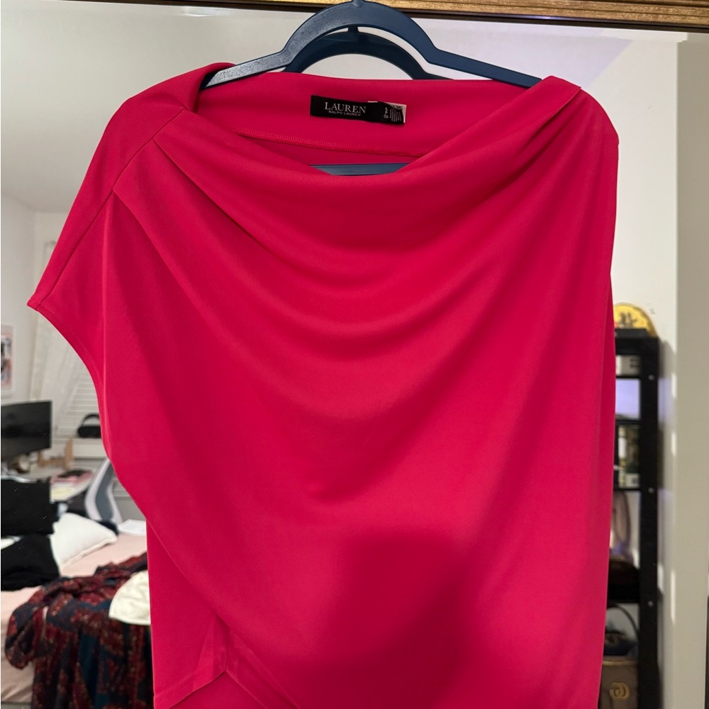 Ralph Lauren Vibrant Pink Blouse